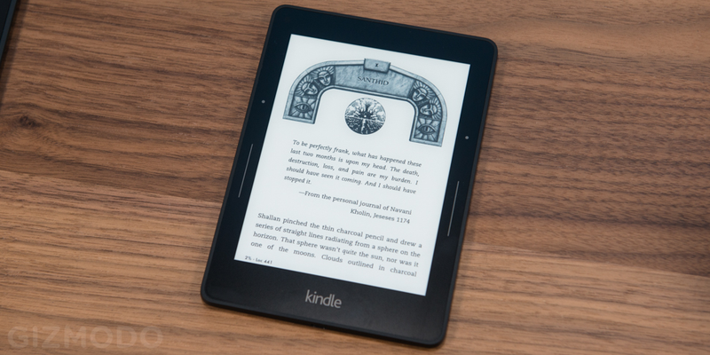 Illustration for article titled Kindle Voyage: así es el nuevo eReader de Amazon de 200 dólares